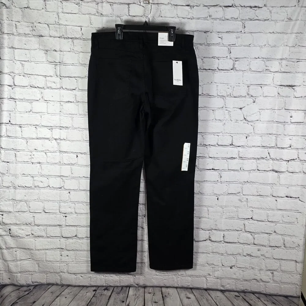 Goodfellow & Co. Men's 32x32 Black Straight Leg Stretch Chino Pants